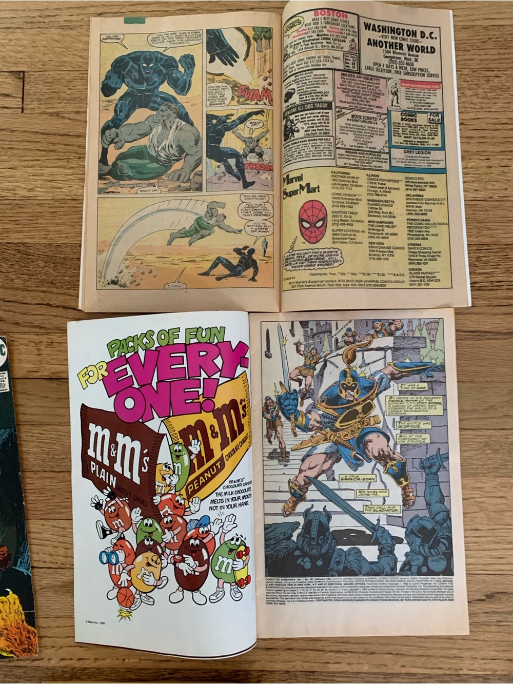 Vintage Comic Book Bundle 70s 80s Marvel DC 5 Issue Lot (Fair condition) - Picture 8 of 10